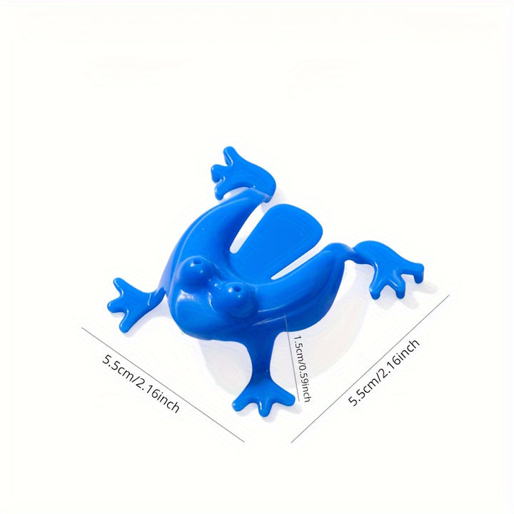 12pcs Jumping Frog Toys – Mini Gennemsigtige Uddannelseslegetøj til Børns Tælle- og Matematikfærdigheder