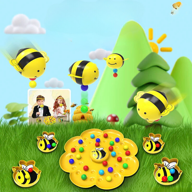 Buzzing Bee Magnetic Game - Sjov og Latter for Hele Familien