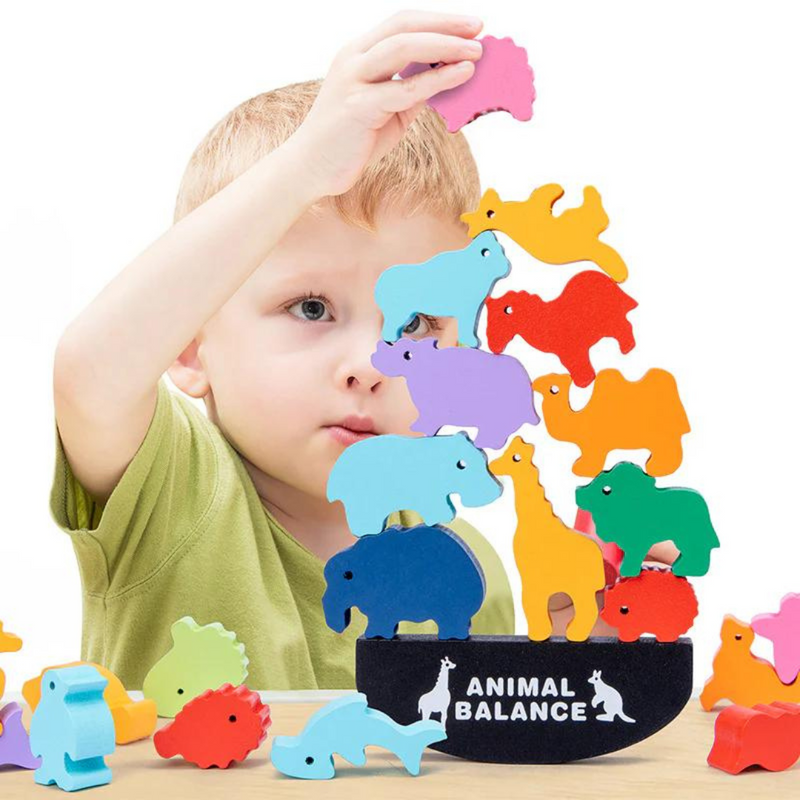 Animal Adventure Balance Game - Sjov Montessori Læringserfaring