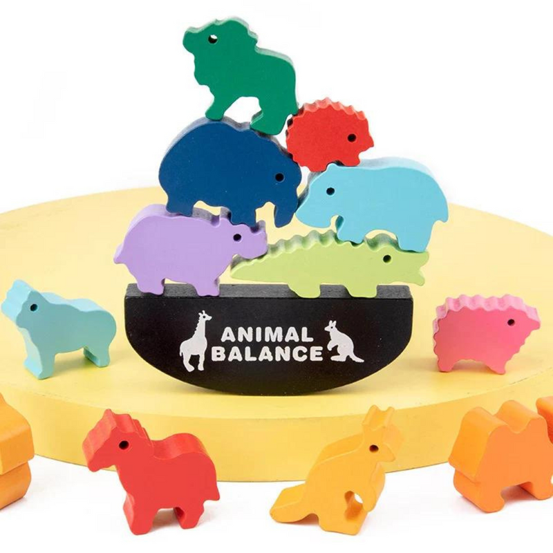 Animal Adventure Balance Game - Sjov Montessori Læringserfaring