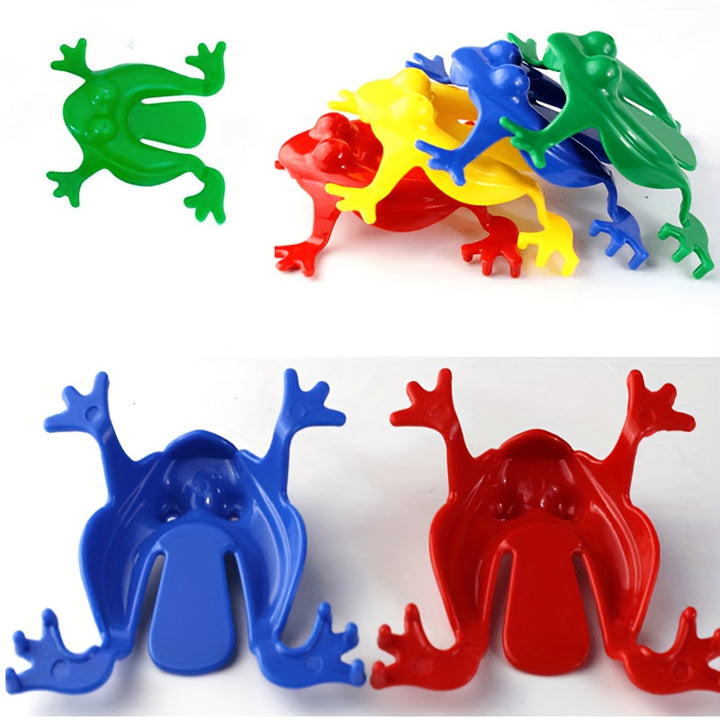 12pcs Jumping Frog Toys – Mini Gennemsigtige Uddannelseslegetøj til Børns Tælle- og Matematikfærdigheder