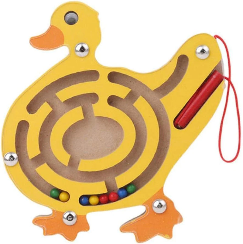 Sensory Animal Party Magnetic Maze – Stimulerende Tidlig Læring og Udvikling for Babyer