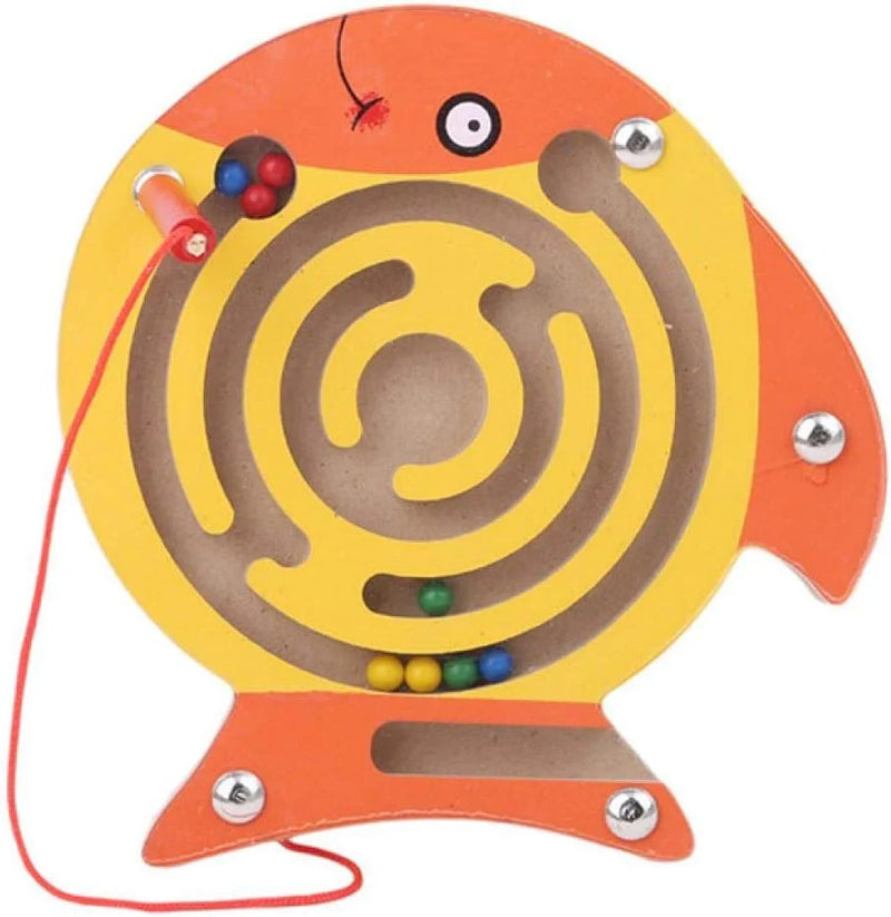 Sensory Animal Party Magnetic Maze – Stimulerende Tidlig Læring og Udvikling for Babyer