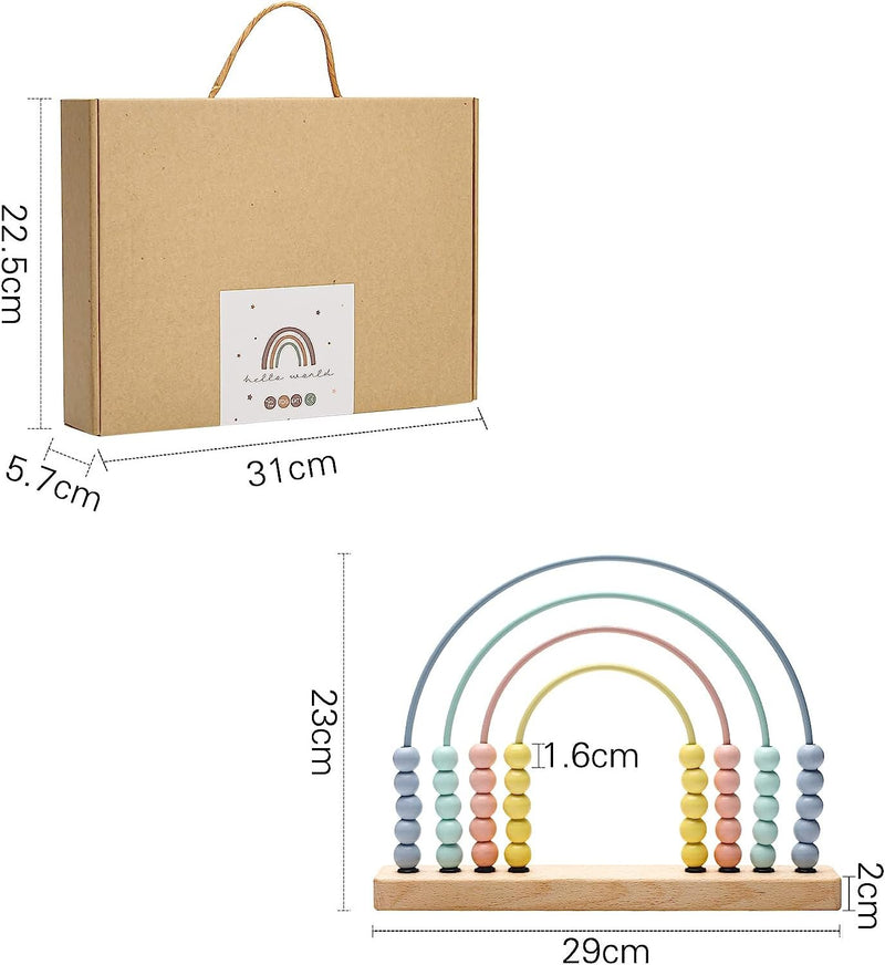 Rainbow Counting Frame – Farverig Læreoplevelse til Tidlige Matematikfærdigheder