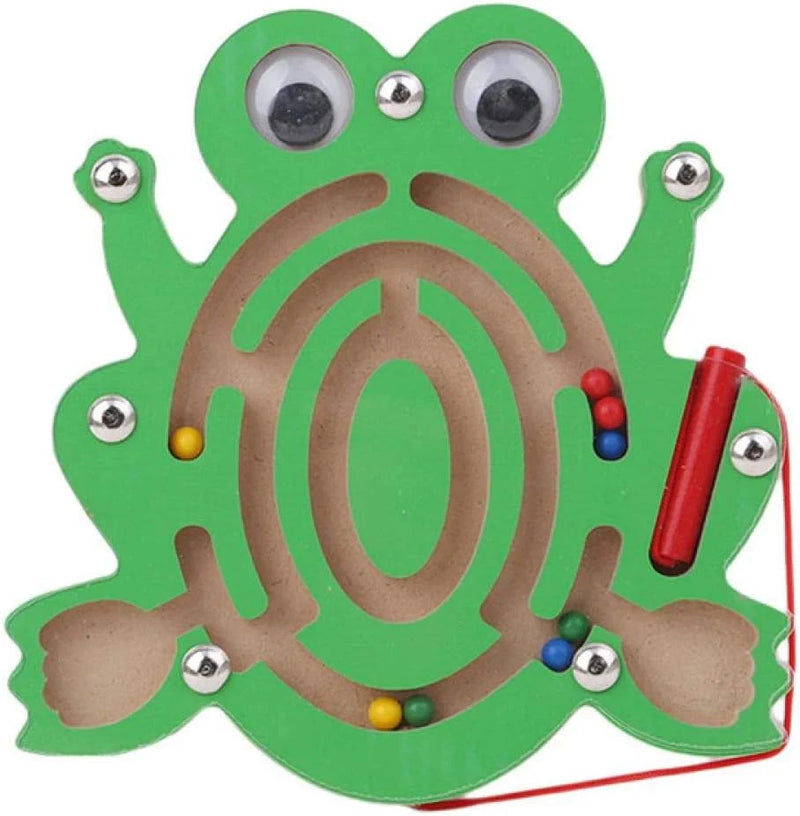 Sensory Animal Party Magnetic Maze – Stimulerende Tidlig Læring og Udvikling for Babyer