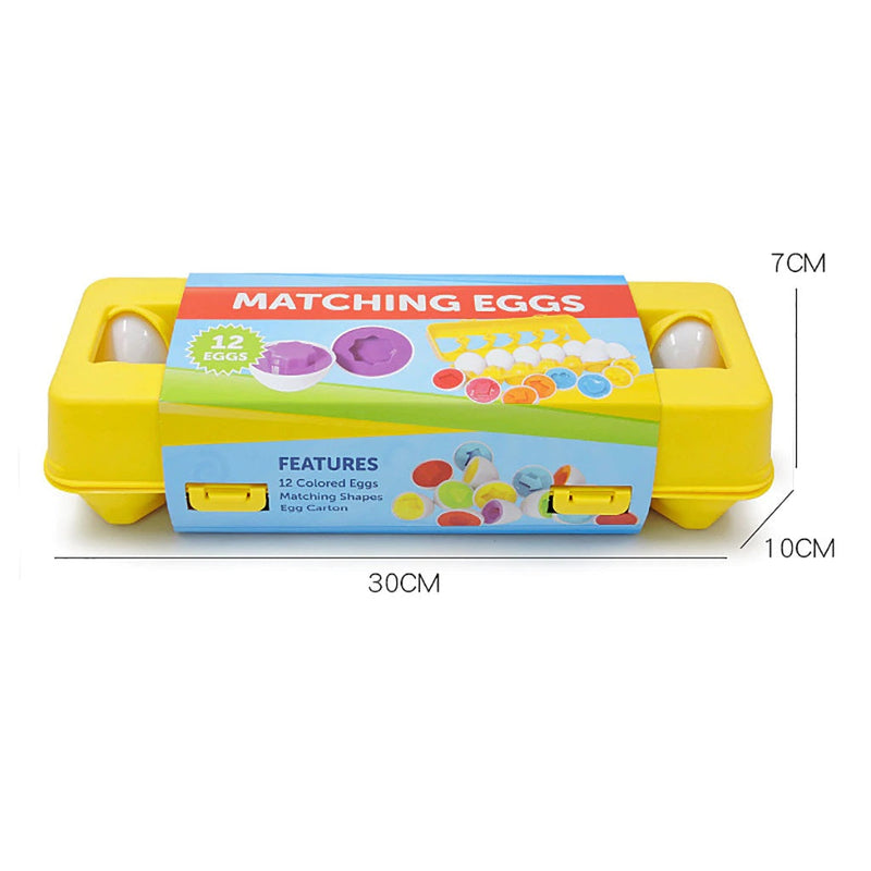 Egg-cellent Shape Matching Puzzle - et sjovt og lærerigt påskeeventyr!