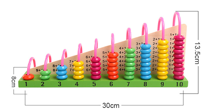 Colorful Rainbow Rack - Lær at Tælle med Sjov