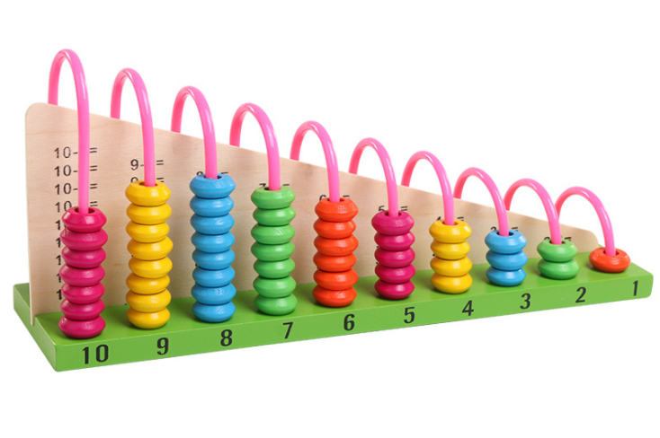 Colorful Rainbow Rack - Lær at Tælle med Sjov