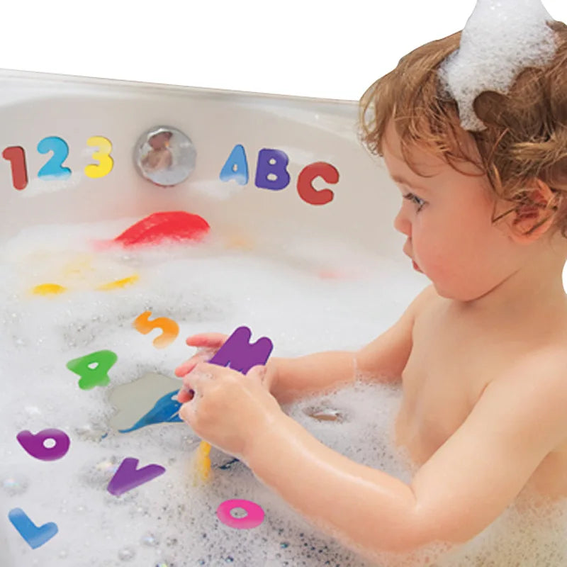 Bath Learning – Uddannelsesmæssig Sjov med Bogstaver & Tal i Badet