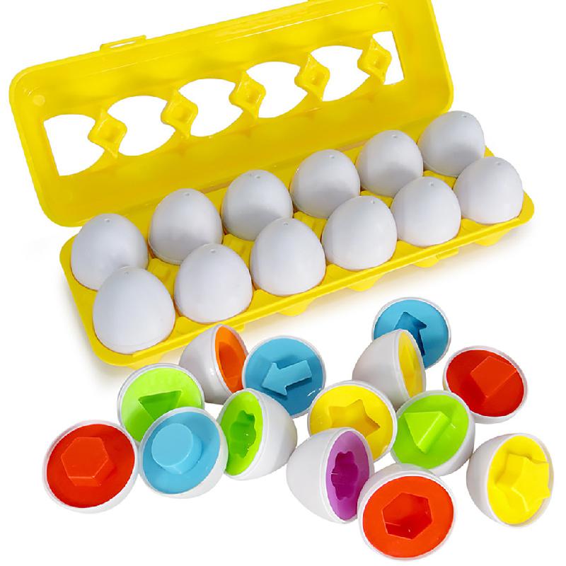 Egg-cellent Shape Matching Puzzle - et sjovt og lærerigt påskeeventyr!