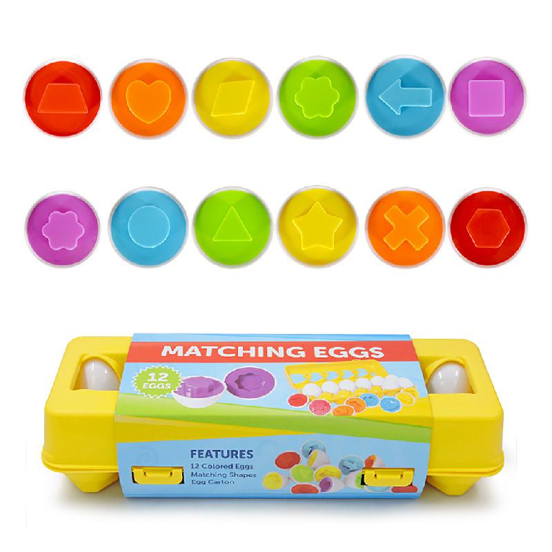 Egg-cellent Shape Matching Puzzle - et sjovt og lærerigt påskeeventyr!